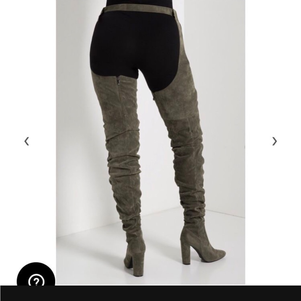 COPY - Women’s Thigh High Boot with attached Belt VERY UNIQUE SIZE 7.5